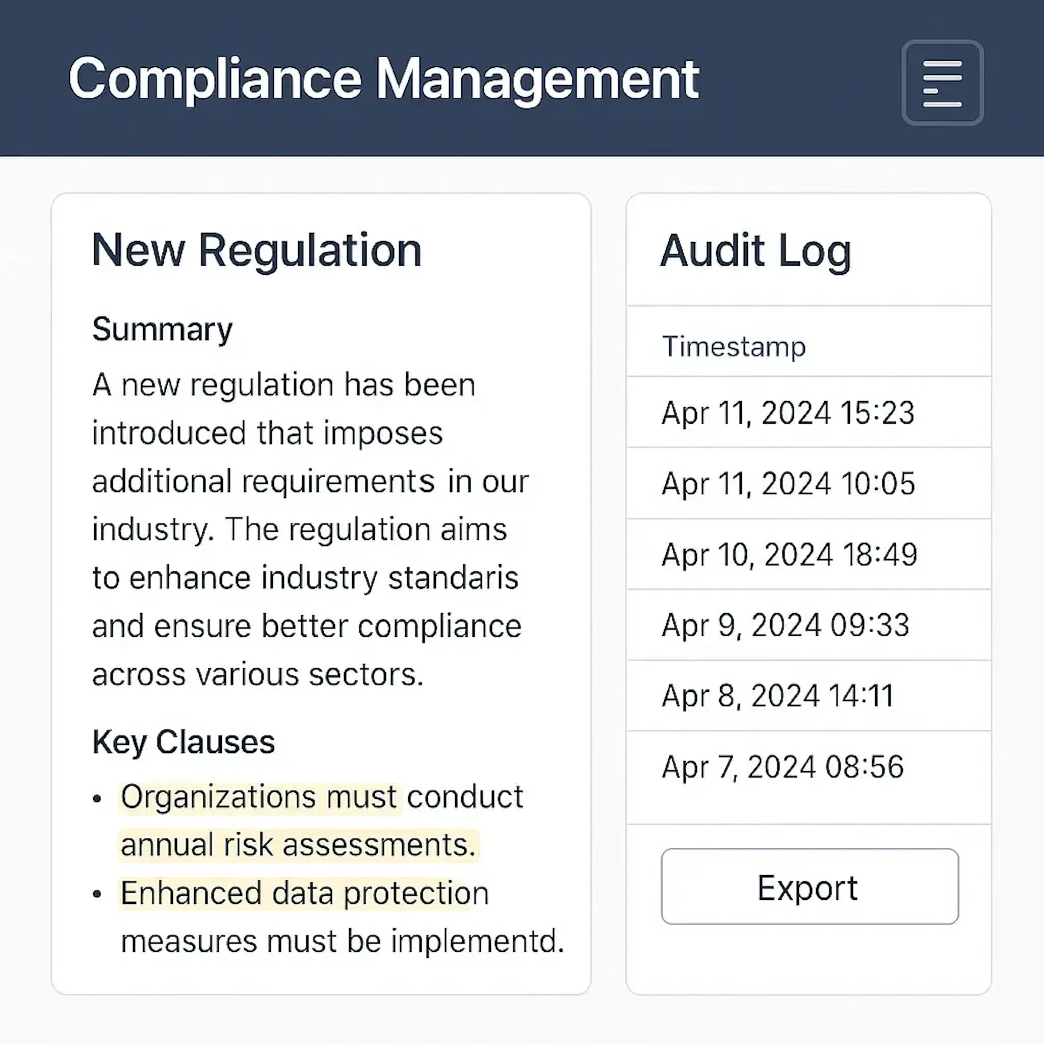 Compliance - SynergyBoat