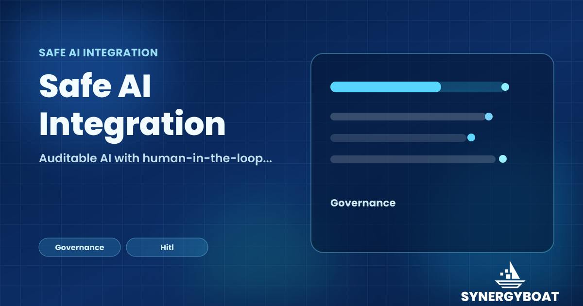 Safe AI Integration & Governance