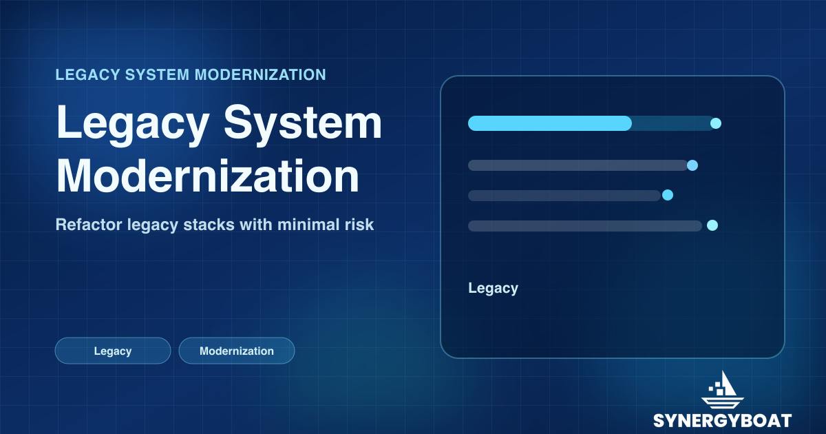 legacy system modernization