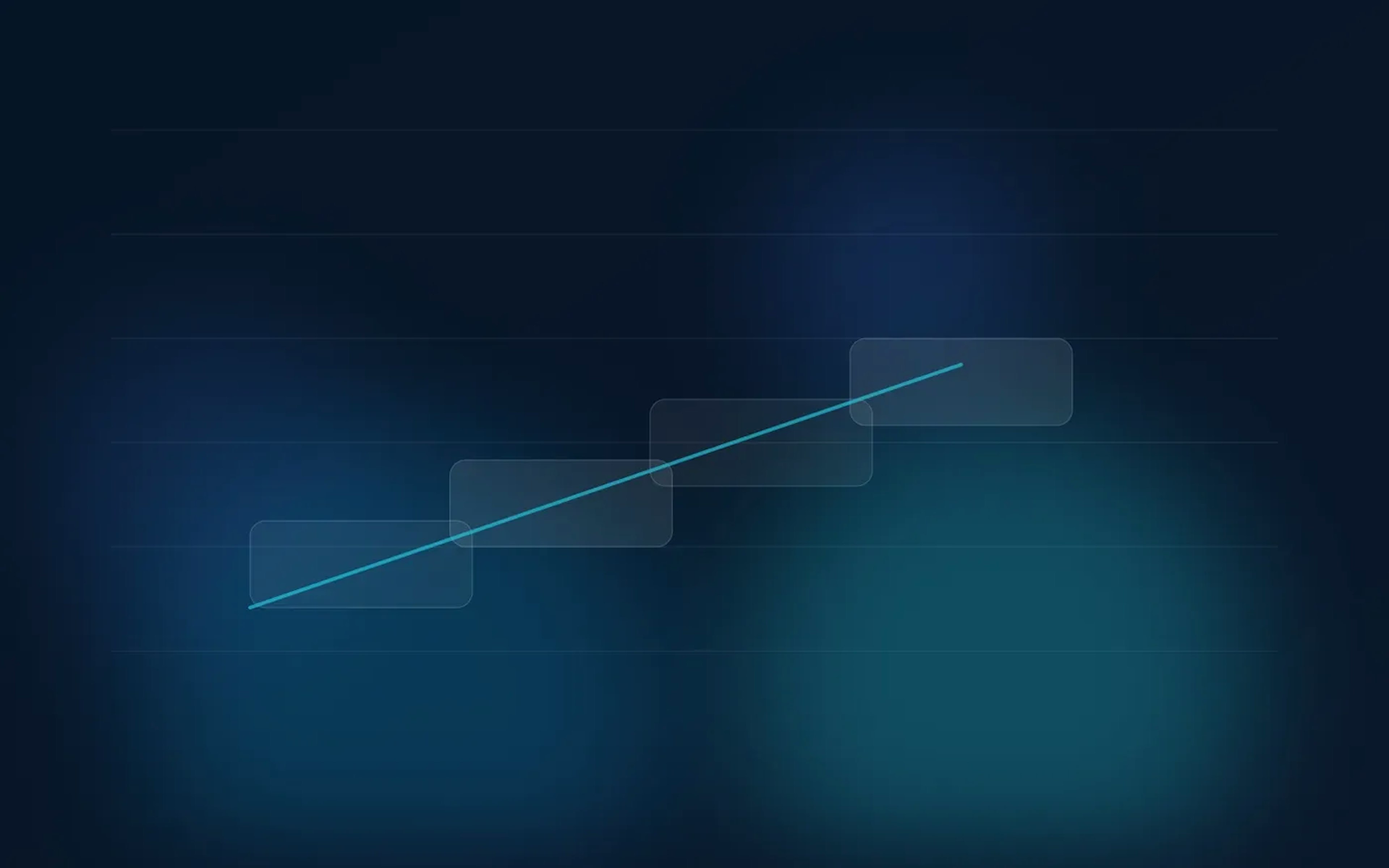 Custom Software Development process illustration with sequenced build stages and checkpoints
